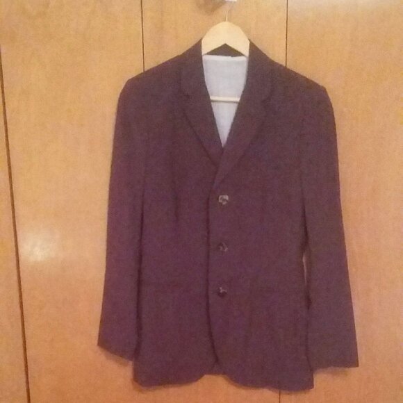 VINTAGE🌻JEAN PAUL GAULTIER FEMME 90s Tailored Chocolate Brown Blazer Jacket - Picture 2 of 13